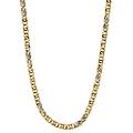 collana uomo oro giallo bianco gl101410