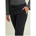 pantaloni donna regular mélange lurex melange black donna small