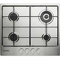 piano cottura a gas inox 60 cm 4 fuochi thp 642 w-ix-i