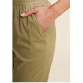 pantaloni in popeline elasticizzato regular fit aloe donna extra small