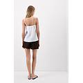top in tela di lino the pure linen donna bianco taglia l
