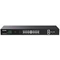 ip-com switch poe unmanaged 20 port 16 poe teg1120p-16-150w