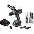 trapano cecoraptor perfect impactdrill 4020 brushless ultra 20v 4000mah led