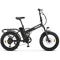 bicicletta elettrica pieghevole x8 pro 13ah 250w con telaio in acciaio e autonomia di 70 km 20''