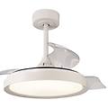 ventilatore da soffitto mistral mini trasparente d. 45 cm
