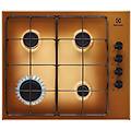 kgs6404t piano cottura a gas slim profile 4 zone speed burner bruciatore wok sicurgas 60 cm terra di
