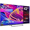 dled 43'' 43fv02v full hd hdr10 vidaa smart bluetooth wifi