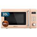 Cecotec Proclean 5110 Microonde Retro Con Grill 20l 700w Beige