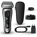 rasoio barba elettrico 8517s rasoio barba series 8 8517s silver e black
