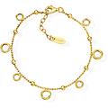 bracciale con charms pendenti donna argento 925 gioiello romance brtomg3