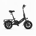 bicicletta elettrica c3 14 250w 36v7. 5ah freni a disco nera