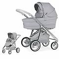 passeggino due pezzi v piuma specials include telaio con cestino navicella completa con materasso e
