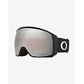 maschera flight tracker l matte black con lente prizm snow black iridium