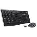 mk270 combo tastiera e mouse wireless per windows layout ?francese azerty nero