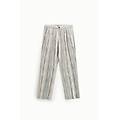 pantaloni regular-fit a righe