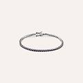 bracciale tennis silver rainbow argento rodiato cubic zirconia collezione silver rainbow bianco