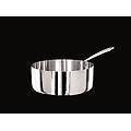 pentole casseruola bassa alu-inox 1907 per induzione con con un manico diam. 28cm