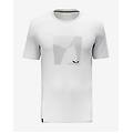 t-shirt pure building dry manica corta bianco l