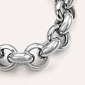 bracciale catena silver collection argento rodiato collezione silver collection bianco