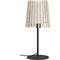 lampada da tavolo fattoria 20x45x32 8 cm nero marrone bianco