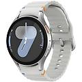 galaxy watch7 gps wifi nfc 44mm amoled argento m/l resistenza acqua 5atm+ip68