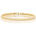 bracciale fune tennis oro giallo gl101877