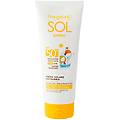 bottega verde sol bimbo crema solare antisabbia resistente all'acqua senza profumo con aloe vera e