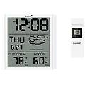 termometro wezzer plus lp30 con orologio calendario e sensore remoto con igrometro integrato e