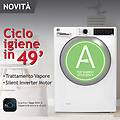 link pro hps484damr/1-11 lavatrice caricamento frontale 8 kg 1400 giri/min bianco
