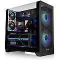 case view 390 air nero midi tower atx gaming vetro temperato