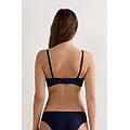 reggiseno a triangolo emma in cotone natural donna blu taglia 1b
