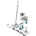 bhsm15fx10-qs pulitore a vapore pulitore a vapore portatile blu argento bianco