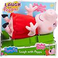 toys one hasbro 37565 peppa pig che ride con suoni e movimento 24 cm