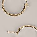 orecchini a cerchio toujours oro bicolore collezione toujours bicolore