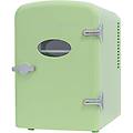 mini frigorifero 4l 12v/220v funzione caldo e freddo verde chiaro