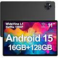 tablet u11 4gb 128gb 11 90hz 8580mah android 15 octa-core widevine l1 nero