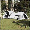 - tenda campeggio 5 persone bianca tessuto oscurante impermeabile