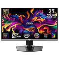 MSI monitor mag 272up qd-oled x24 26. 5 ultrahd 4k 240hz qd-oled 0. 03ms