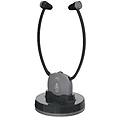 - 497339 cuffia e auricolare wireless stetoscopiche tv base di ricarica nero grigio