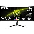 Msi Monitor 9s6 3db64h 068 Mag 342cqr E2 Uwqhd Curvo Nero Con Display 34 Pollici