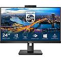 monitor 23 8 led ips 16 9 fhd 4ms 250 cdm vga/dvi/dp/hdmi webcam pivot multimediale 242b1h