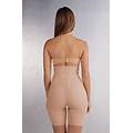pantaloncino alto cotton light shaping donna naturale taglia l