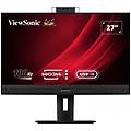 monitor pc 27'' qhd ips webcam regolabile in altezza nero