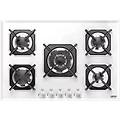 Lofra Piano Cottura Hgb7eo A Gas 5 Fuochi Gas Colore Bianco