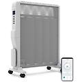 radiatore mica universale formosa 4020w blu con wifi 2000w bianco