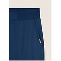 pantaloni sportivi gamba dritta con coulisse e tasche dark denim donna large