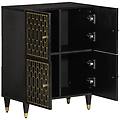 - credenza 60x33x75 cm in legno massello di mango