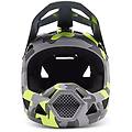yth rampage camo casco mtb bambino grey/green m