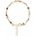 bracciale con perline donna capri s356171-1. red