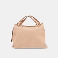 borsa bowling da donna beige